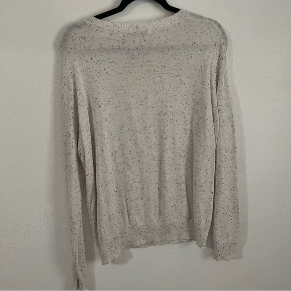 NWT STITCHES & STRIPES AARYA LONG SLEEVE CREWNECK SWEATER OFF-WHITE - M - Picture 7 of 10